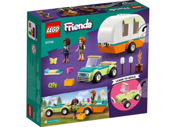 LEGO Friends - Vacanta cu rulota 41726, 87 piese