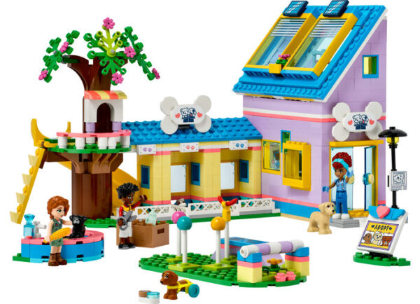 LEGO Friends - Adapost pentru caini 41727, 617 piese