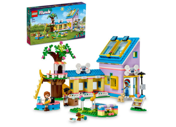 LEGO Friends - Adapost pentru caini 41727, 617 piese