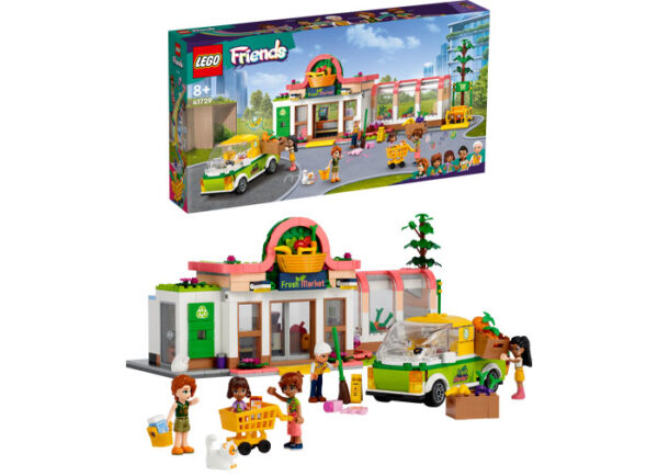 41729-lego-friends LEGO Friends - Magazin de alimente organice 41729, 830 piese