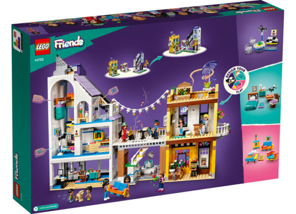 41732-lego-friends-2 LEGO Friends - Florarie si magazin de design in centrul orasului 41732, 2010 piese
