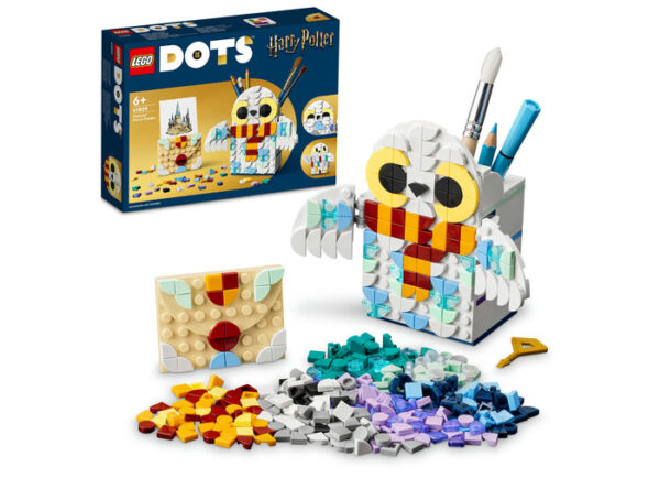 LEGO DOTS - Suport pentru creioane Hedwig™ 41809, 518 piese