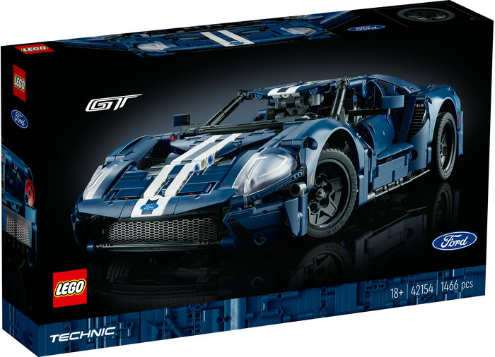 LEGO Technic - 2022 Ford GT 42154, 1466 piese
