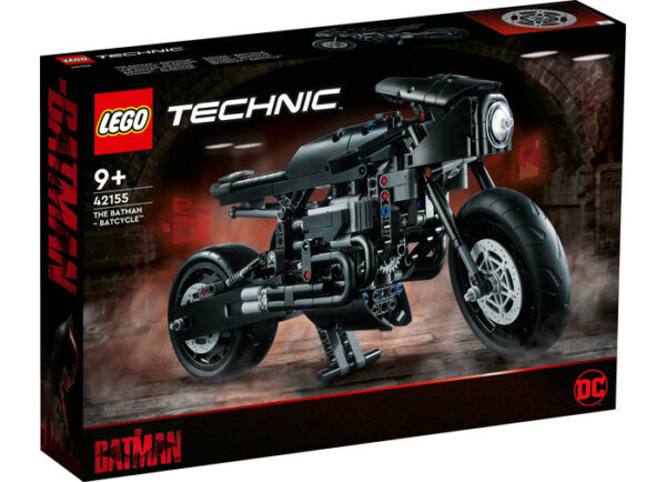 LEGO Technic - BATMAN – BATCYCLE™ 42155, 641 piese
