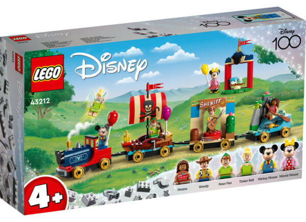 LEGO Disney - Tren aniversar Disney 43212, 200 piese