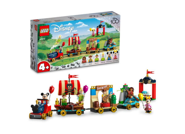 LEGO Disney - Tren aniversar Disney 43212, 200 piese