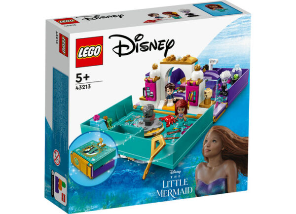 LEGO Disney - Cartea povestii Mica sirena 43213, 134 piese