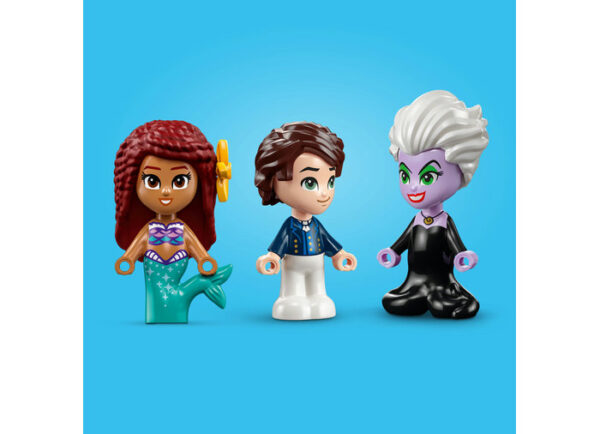 LEGO Disney - Cartea povestii Mica sirena 43213, 134 piese