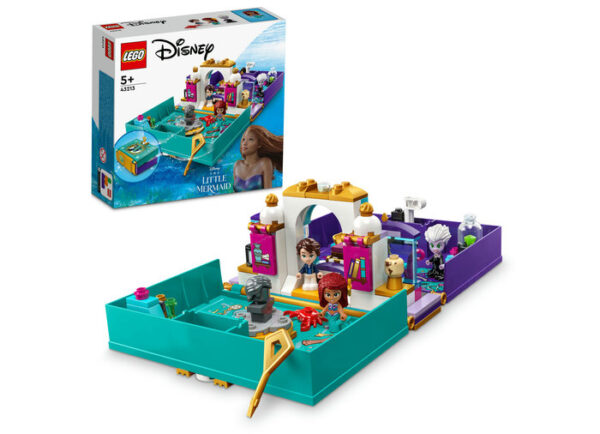 LEGO Disney - Cartea povestii Mica sirena 43213, 134 piese