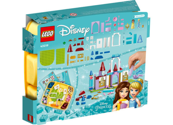 LEGO Disney - Castele creative Disney Princess 43219, 140 piese