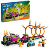 LEGO City - Camion de cascadorii 60357, 479 piese