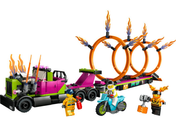 LEGO City - Camion de cascadorii 60357, 479 piese