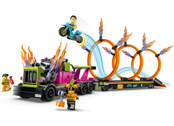 LEGO City - Camion de cascadorii 60357, 479 piese