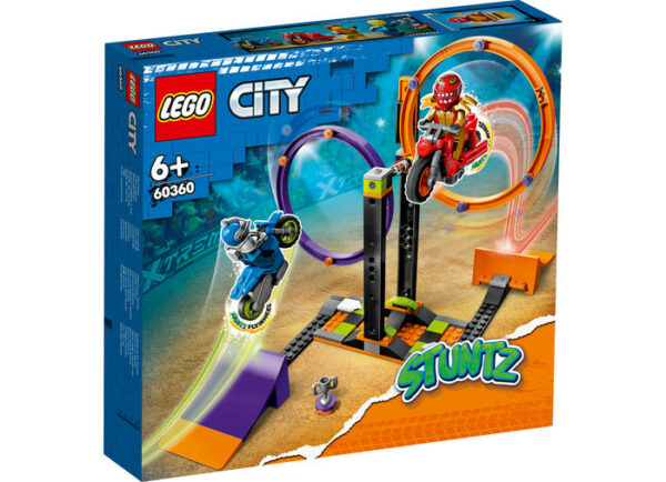 60360-lego-city-1 LEGO City - Cascadorii rotative 60360, 117 piese