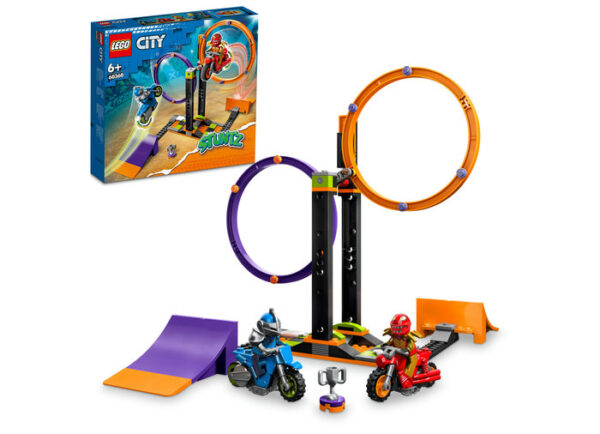 60360-lego-city LEGO City - Cascadorii rotative 60360, 117 piese