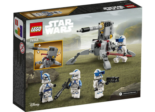 75345-lego-star-wars-2 LEGO Star Wars - Pachet de lupta Clone Troopers divizia 501 75345, 119 piese
