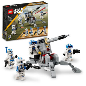 LEGO Star Wars - Pachet de lupta Clone Troopers divizia 501 75345, 119 piese