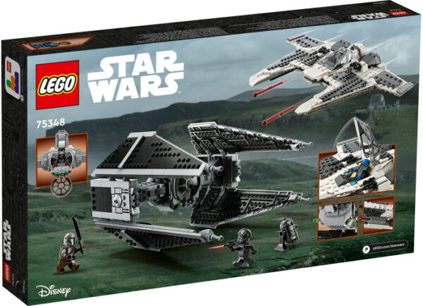 75348-lego-star-wars-2 LEGO Star Wars - Fang Fighter mandalorian vs TIE Interceptor 75348, 957 piese