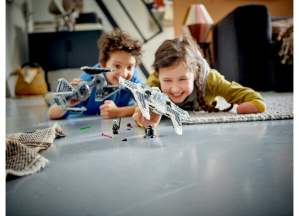 75348-lego-star-wars-4 LEGO Star Wars - Fang Fighter mandalorian vs TIE Interceptor 75348, 957 piese