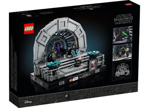 LEGO Star Wars - Diorama Sala tronului imparatului 75352, 807 piese
