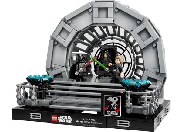 LEGO Star Wars - Diorama Sala tronului imparatului 75352, 807 piese