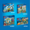 LEGO City - Casa familiei si masina electrica 60398, 462 piese