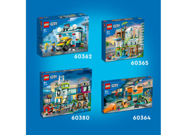 LEGO City - Casa familiei si masina electrica 60398, 462 piese