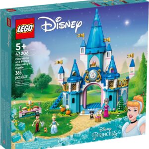 LEGO® Disney - Castelul Cenusaresei si al lui Fat-Frumos 43206, 365 piese