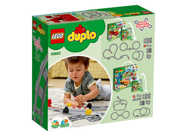 10882-lego-duplo-2 LEGO DUPLO - Sine de cale ferata 10882, 23 piese
