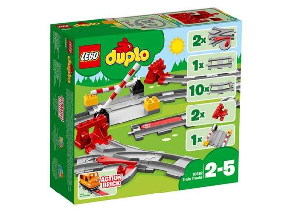 10882-lego-duplo-5 LEGO DUPLO - Sine de cale ferata 10882, 23 piese