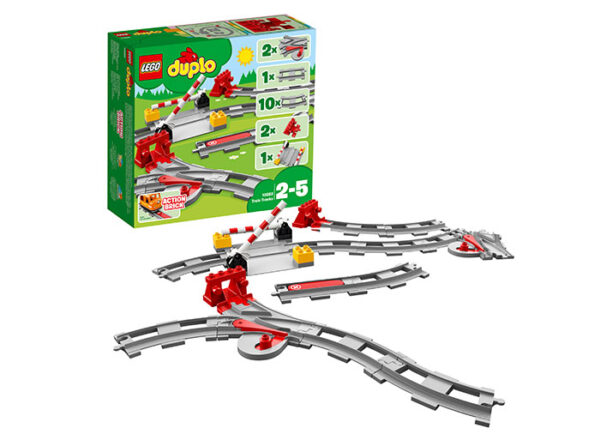 10882-lego-duplo LEGO DUPLO - Sine de cale ferata 10882, 23 piese