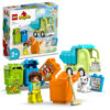 LEGO DUPLO - Camion de reciclare 10987, 15 piese