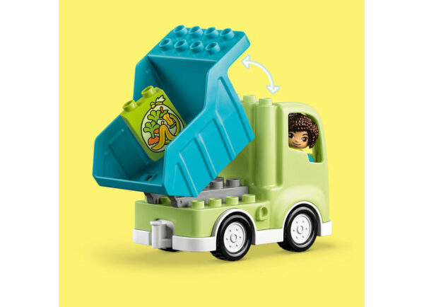 LEGO DUPLO - Camion de reciclare 10987, 15 piese