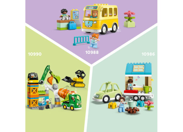 LEGO DUPLO - Camion de reciclare 10987, 15 piese