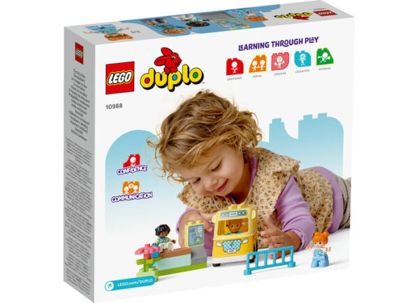 LEGO DUPLO - Calatoria cu autobuzul 10988, 16 piese