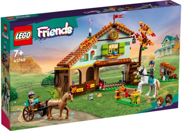 LEGO Friends - Grajdul pentru cai al lui Autumn 41745, 545 piese