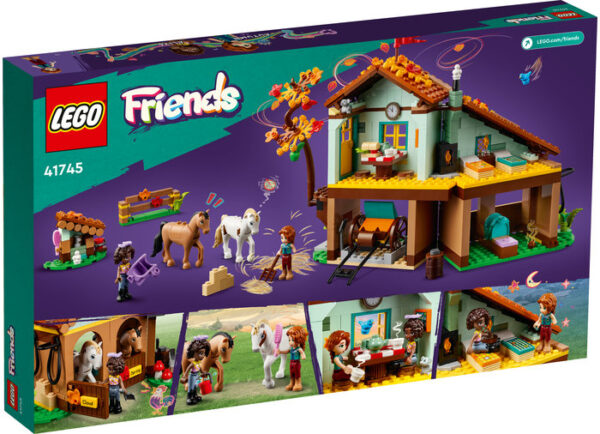 LEGO Friends - Grajdul pentru cai al lui Autumn 41745, 545 piese