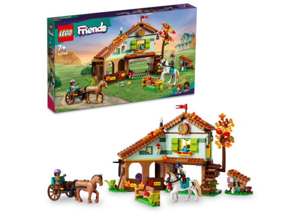 LEGO Friends - Grajdul pentru cai al lui Autumn 41745, 545 piese