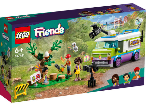 41749-lego-friends-1 LEGO Friends - Studio mobil de stiri 41749, 446 piese