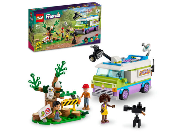 41749-lego-friends LEGO Friends - Studio mobil de stiri 41749, 446 piese