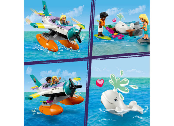 41752-lego-friends-4 LEGO Friends - Avion de salvare pe mare 41752, 203 piese