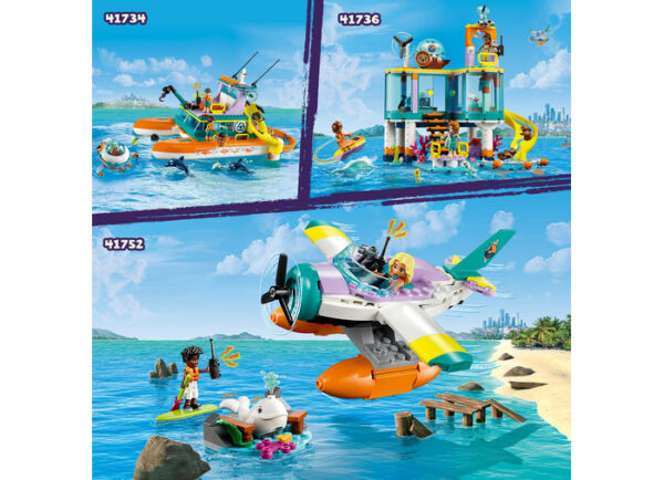 41752-lego-friends-5 LEGO Friends - Avion de salvare pe mare 41752, 203 piese