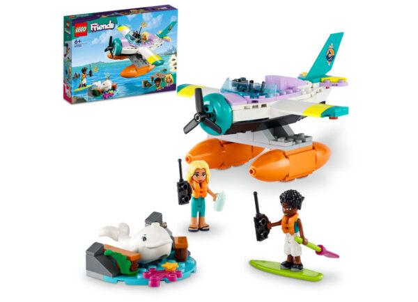 41752-lego-friends LEGO Friends - Avion de salvare pe mare 41752, 203 piese