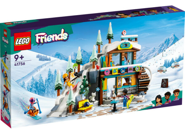 LEGO Friends - Partie de schi si cafenea 41756, 980 piese