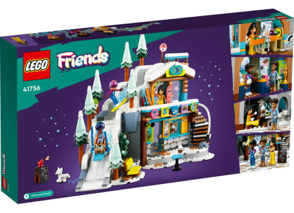 LEGO Friends - Partie de schi si cafenea 41756, 980 piese