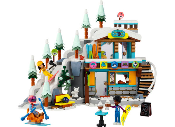 LEGO Friends - Partie de schi si cafenea 41756, 980 piese