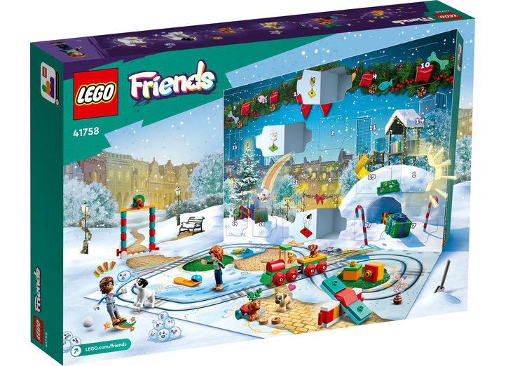 LEGO Friends - Calendar de Craciun LEGO Friends 41758, 231 piese