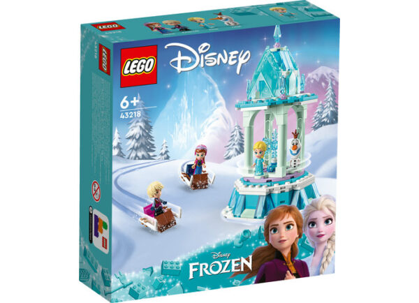 LEGO Disney - Caruselul Magic al Annei si al Elsei 43218, 175 piese
