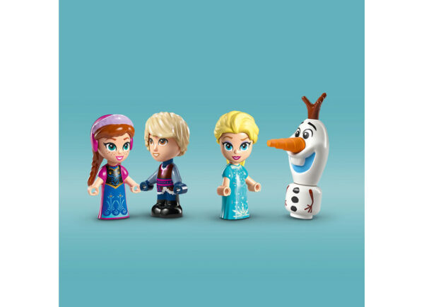 LEGO Disney - Caruselul Magic al Annei si al Elsei 43218, 175 piese