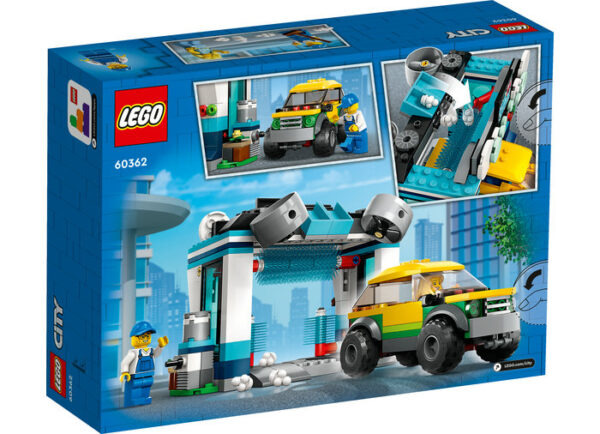 LEGO City - Spalatorie de masini 60362, 243 piese